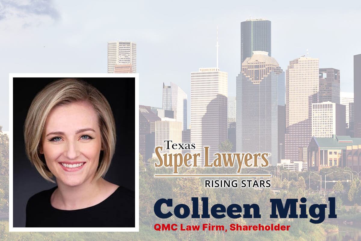 Colleen Migl Awarded Texas Super Lawyers Rising Stars 2023